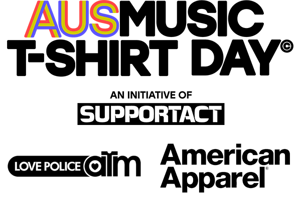 Support Act Logo + Love Police + American Apparel